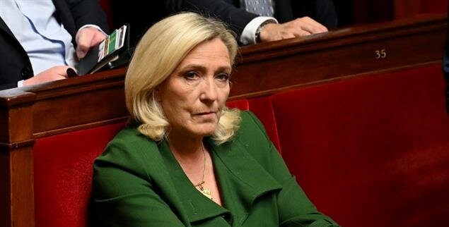 Sieht sich als Opfer der Justiz: Marine Le Pen (Foto: PA/DPA/MAXPPP)